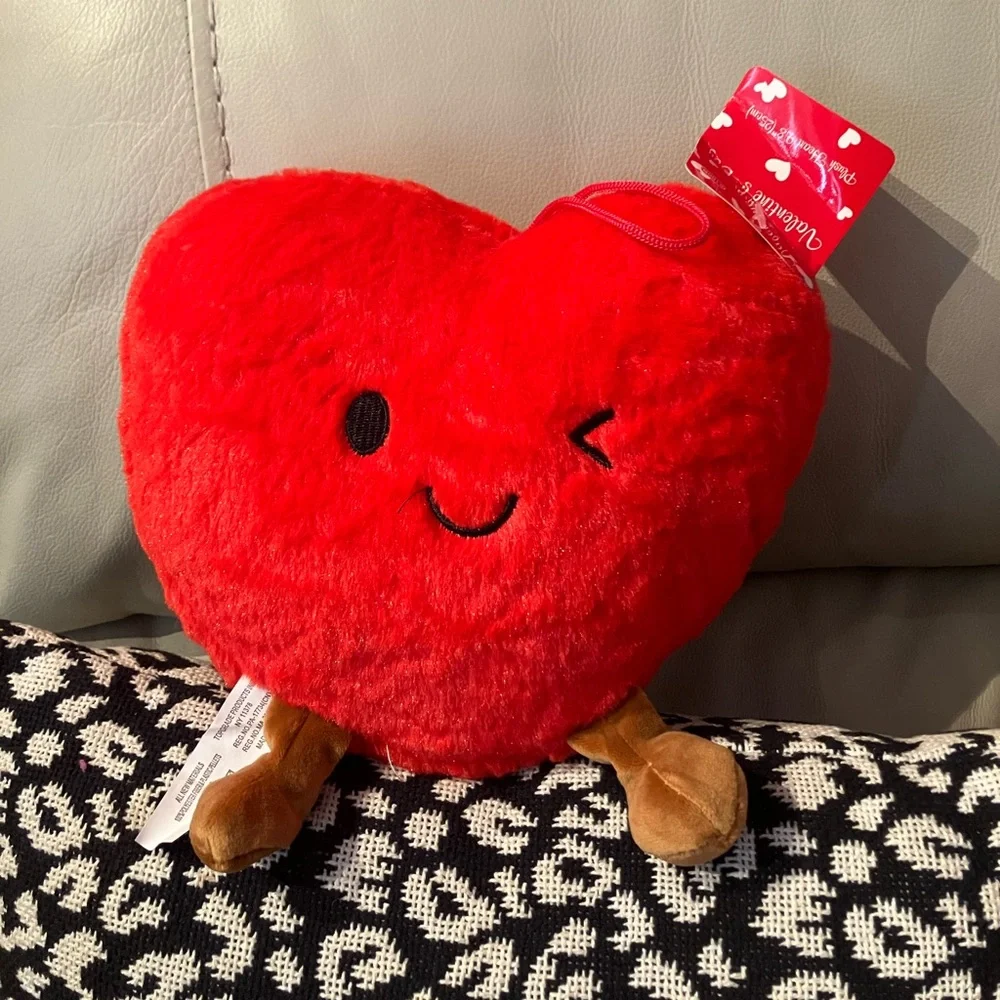 Red Heart Plush Toy